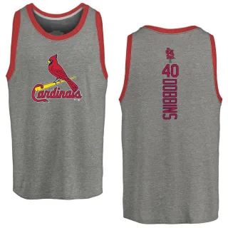 Men's St. Louis Cardinals Hunter Dobbins Ash Backer Tank Top