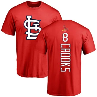 Men's St. Louis Cardinals Jimmy Crooks Red Backer T-Shirt