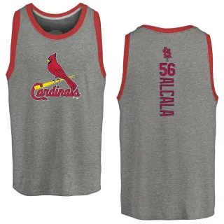 Men's St. Louis Cardinals Jorge Alcala Ash Backer Tank Top