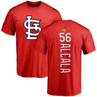 Men's St. Louis Cardinals Jorge Alcala Red Backer T-Shirt