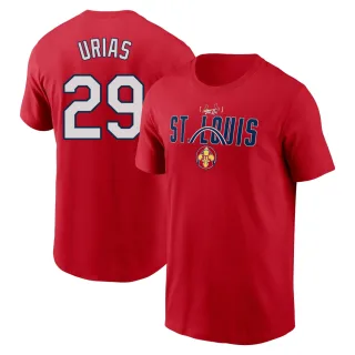 Men's St. Louis Cardinals Ramon Urias Red 2024 City Connect Graphic T-Shirt