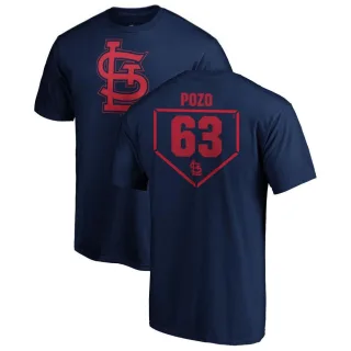 Men's St. Louis Cardinals Yohel Pozo Navy RBI T-Shirt