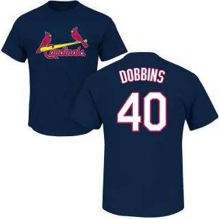Youth St. Louis Cardinals Hunter Dobbins Navy Roster T-Shirt