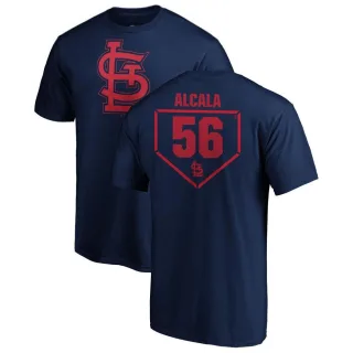 Youth St. Louis Cardinals Jorge Alcala Navy RBI T-Shirt