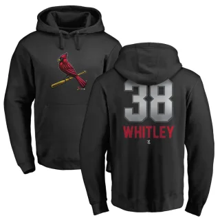Youth St. Louis Cardinals Kodi Whitley Black Branded Midnight Mascot Pullover Hoodie -