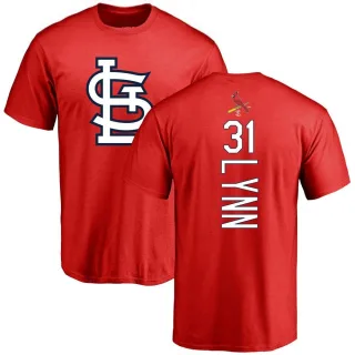 Youth St. Louis Cardinals Lance Lynn Red Backer T-Shirt